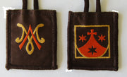 Shield of Mt. Carmel scapular. #SLP 805